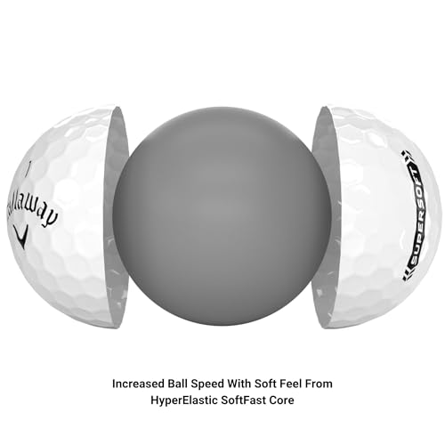 Callaway Golf Supersoft Golf Balls (2023, White)