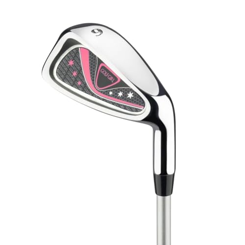 Golf Girl FWS3 Ladies Golf Clubs Set with Cart Bag, All Graphite, Left Hand, Pink
