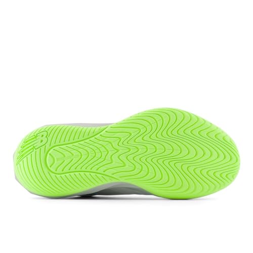 New Balance Women's FuelCell 796 V4 Hard Court Tennis Shoe, White/Bleached Lime Glo/Brighton Grey, 5 M