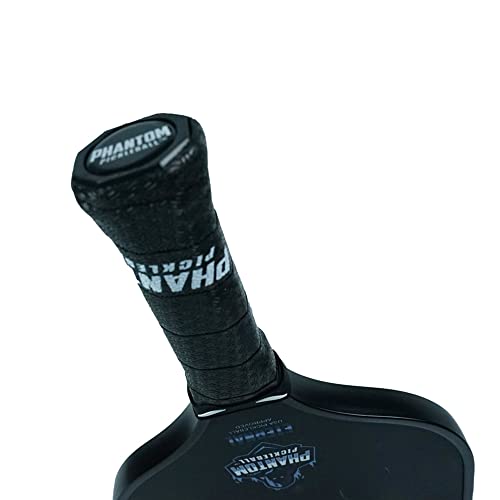 Phantom Pickleball Paddle Eternal 14mm - Carbon Fiber - USA Pickleball Approved - Max Grit and Spin Elongated Body Pickle Ball Paddle - Lightweight Pickleball Racket with Polypropylene Core