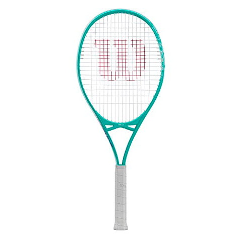 Wilson Essence 112 Adult Recreational Tennis Racket - Grip Size 2-4 1/4, Teal