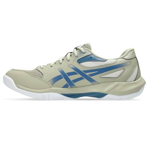 ASICS Men's Gel-Rocket 12 Volleyball Shoes, 10.5, Khaki/Winter SEA