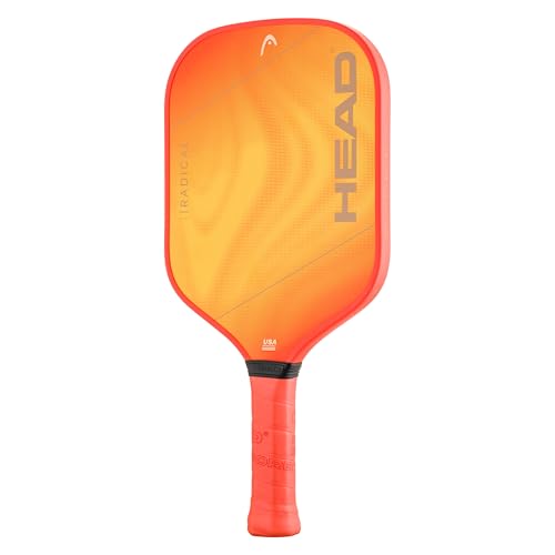 HEAD Radical Xceed 2026 Pickleball Paddle - Fiberglass Composite Face, SpinOn Technology, Widebody Control Paddle, Heavyweight Power Performance
