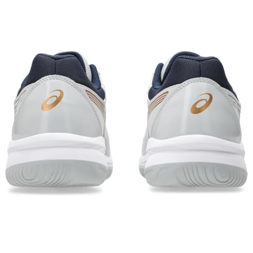 ASICS Men's Gel-RENMA Pickleball Shoes, 11, Concrete/Pure Gold