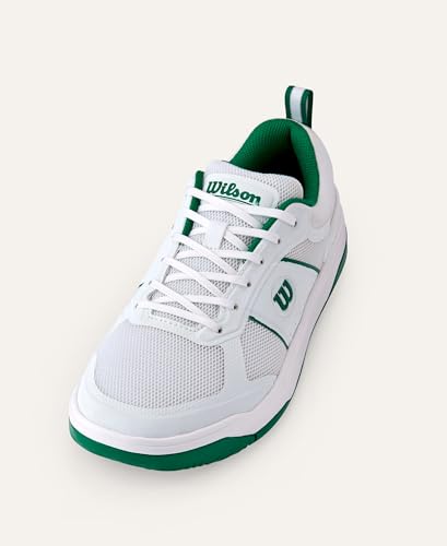 WILSON Pickle Pro Men's Pickleball Shoe - White/Bosphorus, Size 11.5 US