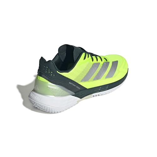 Adidas Men's Defiant Speed 2 Tennis, Lucid Lemon/Silver Metallic/Aurora Ivy, 10.5
