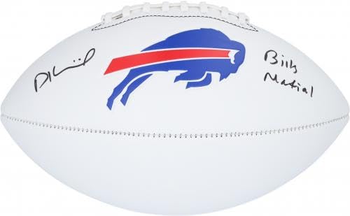 Dalton Kincaid Buffalo Bills Autographed Panel Football with "Bills Mafia" Inscription - Autographed Footballs