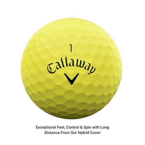 Callaway Golf Supersoft Golf Balls (2023, Yellow)