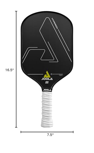 JOOLA Ben Johns Hyperion CFS Swift Pickleball Paddle - USAPA Approved for Tournament Play - Carbon Fiber Pickle Ball Racket - Maximum Speed with High Grit & Spin