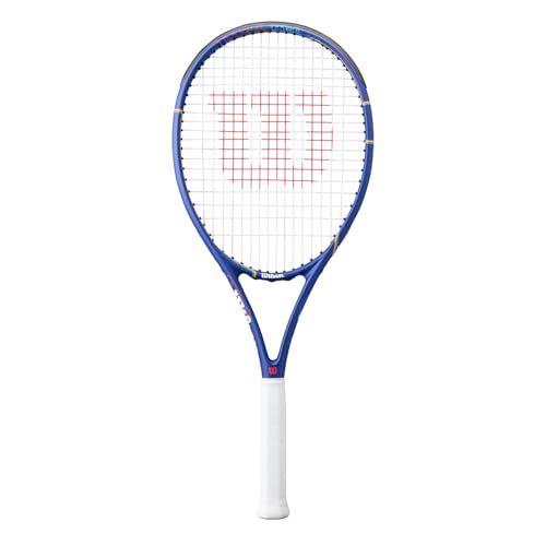 Wilson US Open GS 105 Tennis Racket - Blue, Grip Size 3-4 3/8"