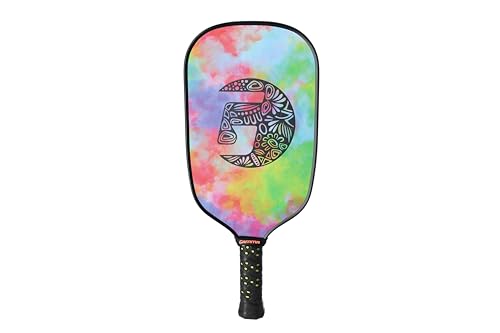 Gamma Pickleball Paddles, PolyCore Series, Enhanced Pickleball Paddles, Graphite, Composite Power, Honeycomb Grip, Made in The USA, Elogated Paddle - Needle- Zenspire Edition