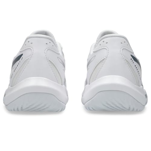 ASICS Women's Gel-Rocket 12 Volleyball Shoes, 8.5, White/Pure Silver