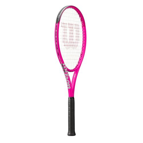 Wilson Burn V6 105 S Tennis Racket - Pink, Grip Size 2-4 1/4"