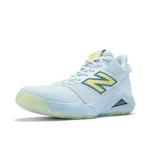 New Balance Women's Coco CG2 Tennis Shoe, Quarry Blue/Firefly/Chrome Blue, 10 M