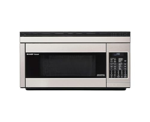 Sharp R1874t Sharp R1874T 1.1 cu. ft. 850W Sharp Stainless Steel Over-the-Range Con ...