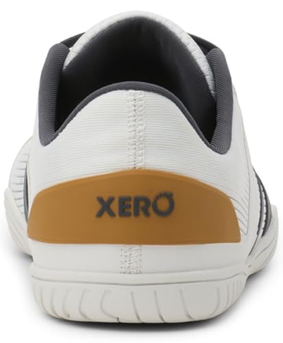 Xero Shoes Women's 360 Rally Tennis Zero Drop Court Shoe, White/Asphalt, 9