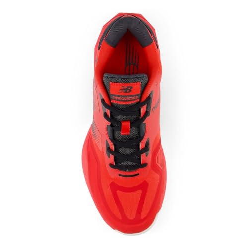 New Balance Men's FuelCell 796 V4 Hard Court Tennis Shoe, Team Red/Phantom/Silver, 7.5 W