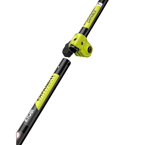 RYOBI 25 cc 2-Stroke Attachment Capable Full Crank Straight Gas Shaft String Trimmer, BLACK