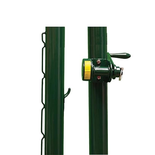 Har-Tru Advantage Aluminum Pickleball Post - External Wind (Green)