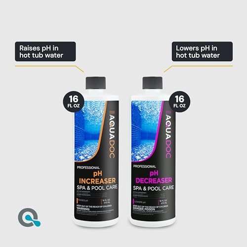 Hot Tub Chemicals Starter Kit - Chlorine Spa Starter Kit Chemicals for Hot Tub - Convenient Hot Tub Starter Kit & ph Control Kit - Effective Chlorine pH Balancer & Inflatable Hot Tub Chemical Kit