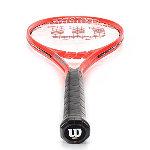 Wilson Pro Staff Precision XL 110 Adult Recreational Tennis Racket - Grip Size 3-4 3/8", Red