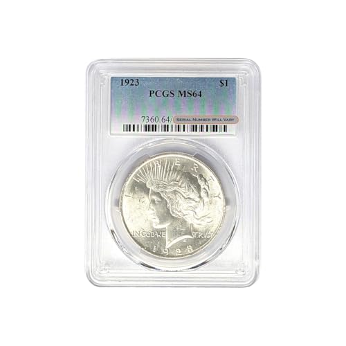 1923 P PCGS MS 64 Peace Silver Dollar $1 Dollar MS64 PCGS