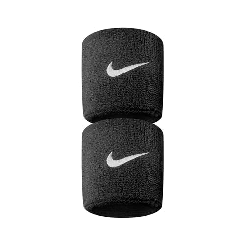 Nike Swoosh Single Tennis Wristbands (White)