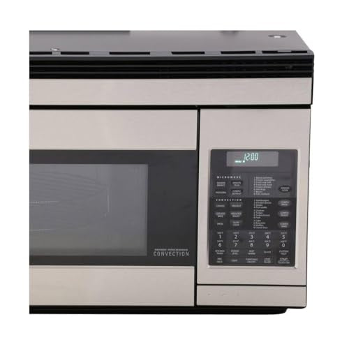 Sharp R1874T 1.1 cu. ft. 850W Sharp Stainless Steel Over-the-Range Convection Microwave Oven