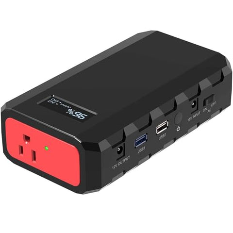 SinKeu Portable Power Bank with AC Outlet, 88.8Wh Portable Laptop Charger, Portable Power Station Outdoor Generators Portable for Home Backup Outdoor Emergency