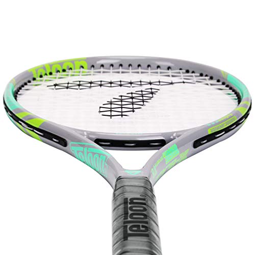 Teloon Recreational Adult Tennis Rackets-27 inch Tennis Racquet for Men and Women College Students Beginner Tennis Racket. (V8-Gray Green)