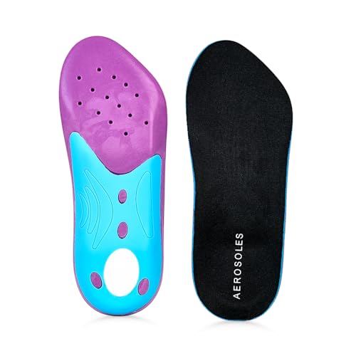 Aerosoles Gel Orthotic Insoles for Women - Replacement Insoles for Women, Sizes 5-11