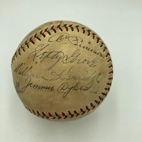Babe Ruth & Lou Gehrig 1933 First All Star Game Signed Baseball JSA COA - Autographed Baseballs