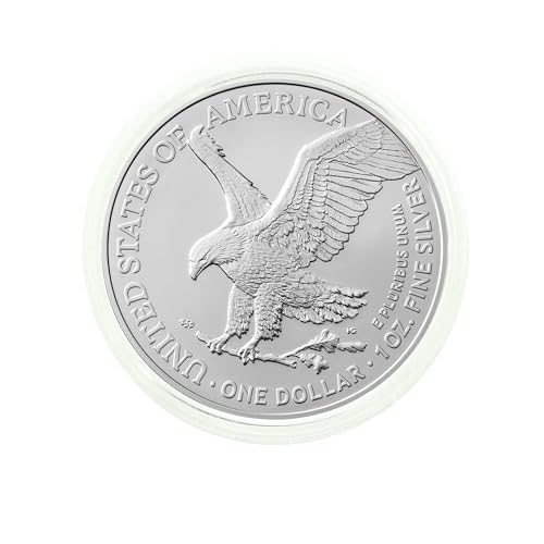 2026 U.S. Silver Eagle 1 oz Brilliant Uncirculated in Plastic Air-Tite Holder with Certificate of Authenticity Dollar Uncirculated US Mint