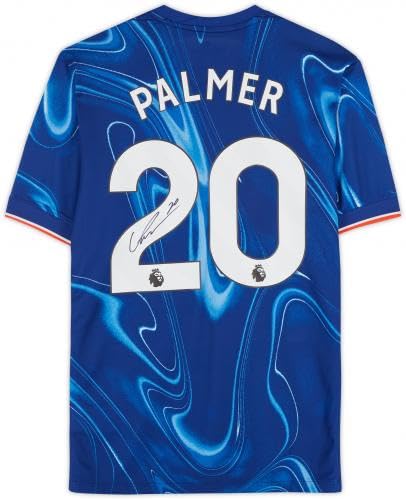 Cole Palmer Chelsea Autographed 2024-25 Home Jersey - Autographed Soccer Jerseys
