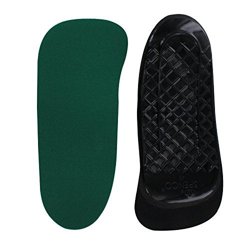Spenco Rx Orthotic Arch Support 3/4 Length Shoe Insoles Women's 7-8.5/Men's 6-7.5