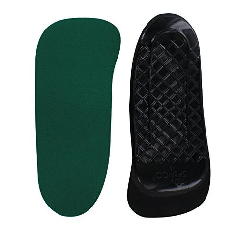 Spenco Rx Orthotic Arch Support 3/4 Length Shoe Insoles Women's 7-8.5/Men's 6-7.5