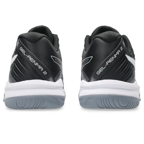 ASICS Men's Gel-RENMA 2 Pickleball Shoes, 10.5, Black/White