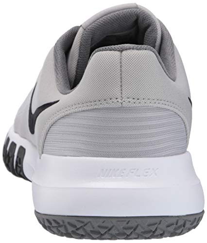 Nike Men's Nike Flex Control TR4 Athletic Shoe, Light Smoke Grey/Blacksmoke Grey-Dark Smoke Greywhite, 12 Regular US