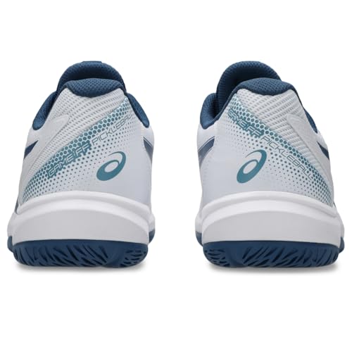 ASICS Men's Game FlyteFoam Pickleball Shoes, 9, White/Twilight Blue
