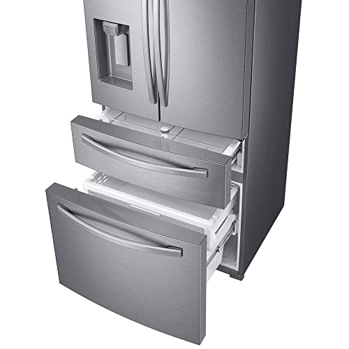 SAMSUNG RF28R7201SR 28 Cu. Ft. Stainless 4-Door French Door Refrigerator