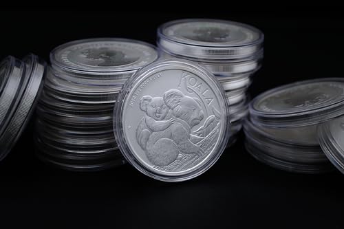 2023 P 1 oz Australian Silver Koala Coin (Brilliant Uncirculated in Capsule) and Certificate of Authenticity P Seller BU