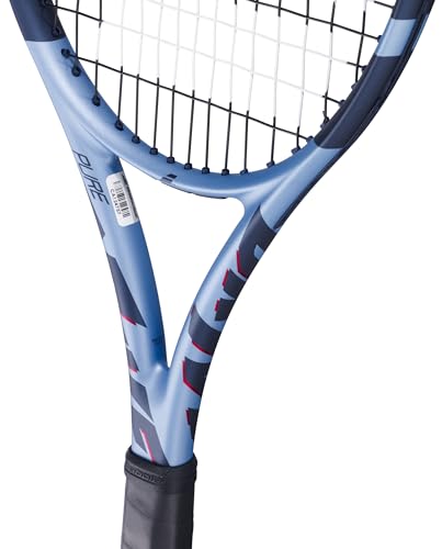 Babolat Pure Drive 11th Gen Tennis Racquet (4 1/2" Grip) Strung with White Syn Gut at Mid-Range Tension