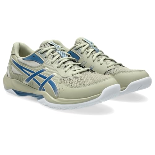 ASICS Men's Gel-Rocket 12 Volleyball Shoes, 10.5, Khaki/Winter SEA