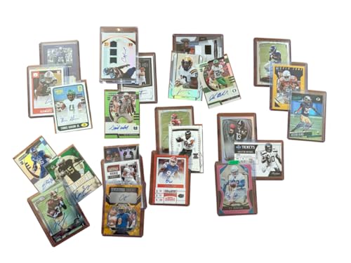 Rich Strike Football Card Triple Auto Third and Goal Mystery Pack. 3 Guranteed Autograph Football Cards.