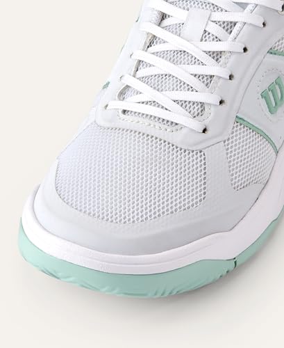 WILSON Pickle Pro Women's Pickleball Shoe - White/Surf Spray, Size 10.5 US