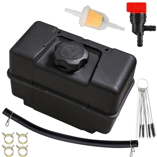 JDLLONG 691993 4-Quart Fuel Tank Gas Cap Fit for Lawn and Garden Equipment Engines Some Specific Snow Blower 493337 490572 490579 Plastic Gas Tank With Cap
