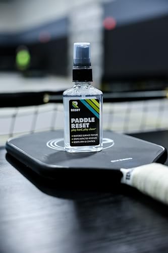 PADDLE RESET - Pickleball Paddle Cleaner - Strips Impacted Residue and Increases Spin and Control
