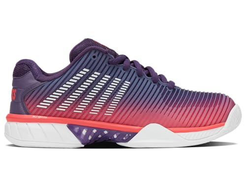 K-Swiss Women's Hypercourt Express 2 Tennis Shoe - Wide Width Pickleball Sneakers