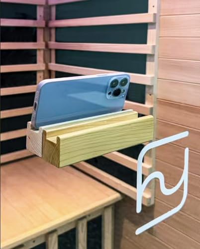 Haoyao Indoor Infrared Hemlock & Okoume 1100W 1-Person MINI Sauna with LED Lights, Bluetooth Speakers – A Gift for Parents or Friends