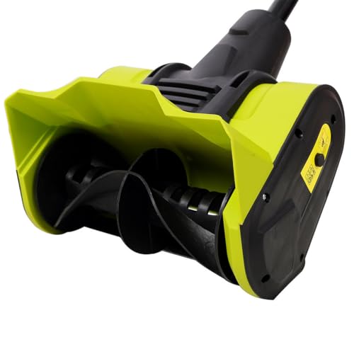 YATON 12-Inch Electric Snow Shovel, 10-Amp Corded Snow Blower, Lightweight Snow Thrower with Dual-Blade Auger, Adjustable Handle, Compact Snow Removal Tool for Driveway, Sidewalk, Walkway